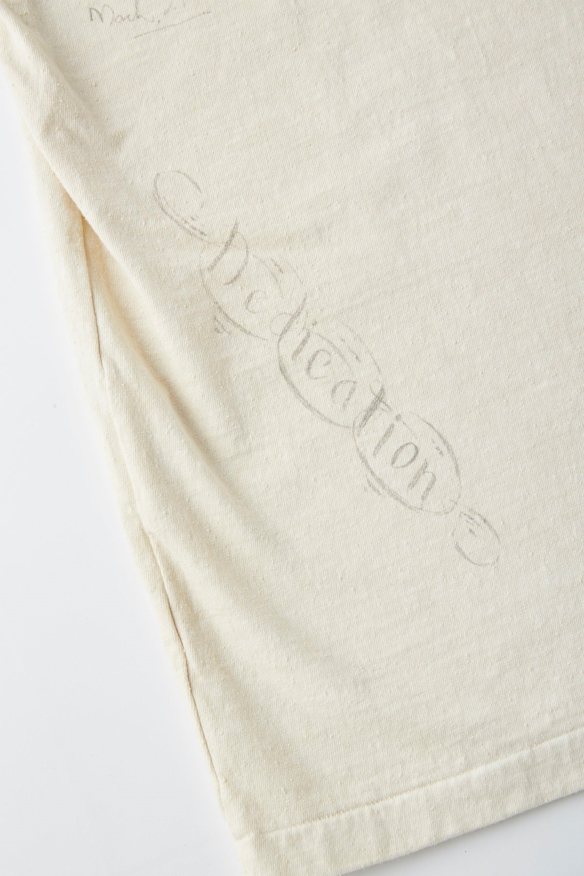 ○OLD JOE - ATHLETIC TEE “DRAWING” - BONE