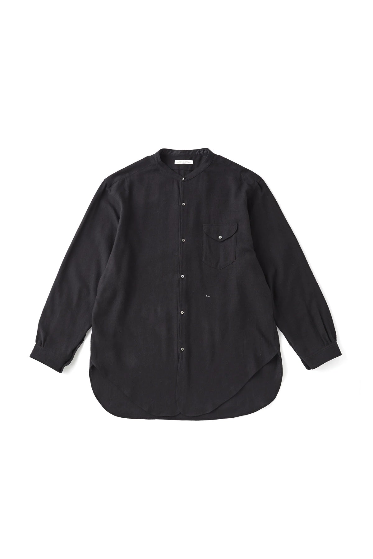 ○OLD JOE - BAND COLLAR LONG TAIL SHIRTS - ONYX