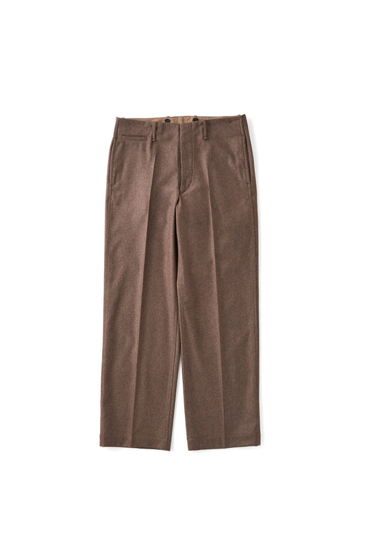 ○OLD JOE - PLEATED LIBERTY TROUSER - BARK