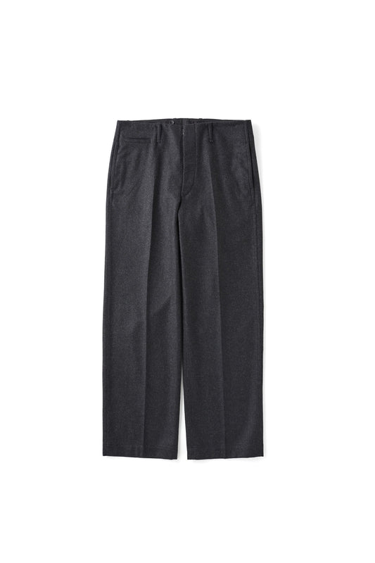 ○OLD JOE - PLEATED LIBERTY TROUSER - ONYX