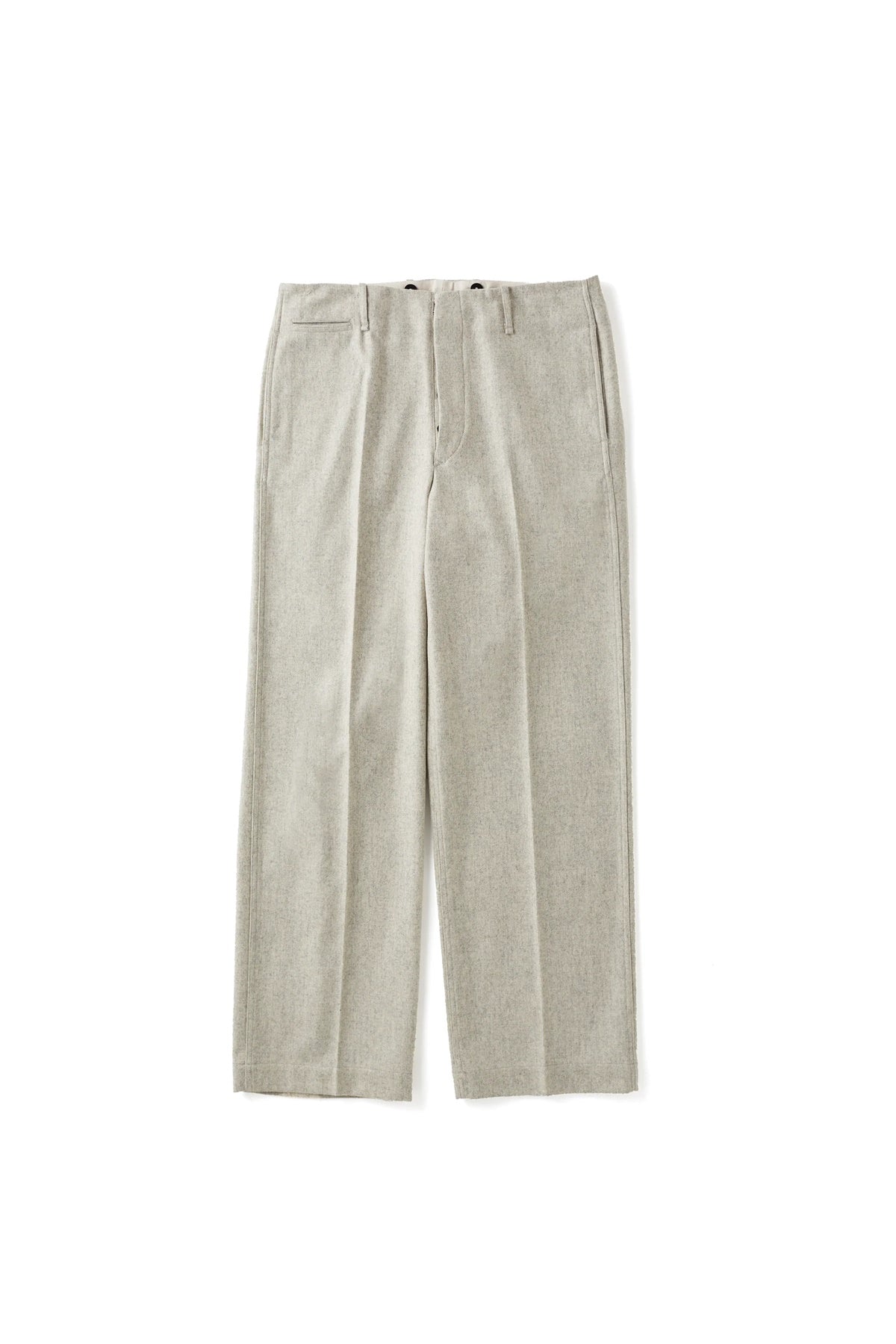 ○OLD JOE - PLEATED LIBERTY TROUSER - PEWTER