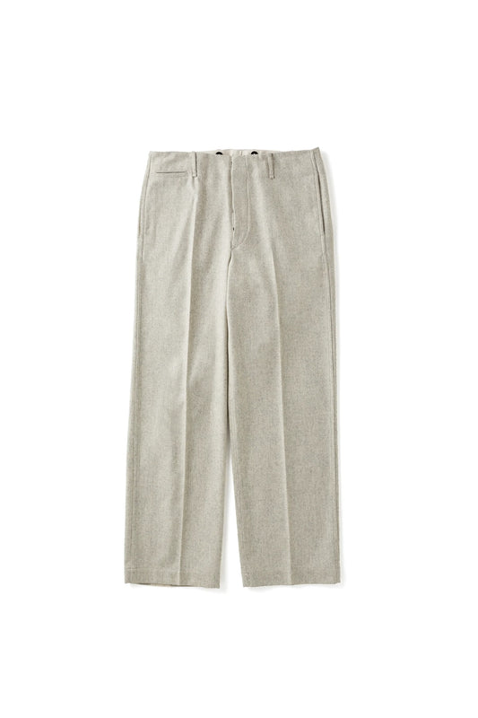 ○OLD JOE - PLEATED LIBERTY TROUSER - PEWTER