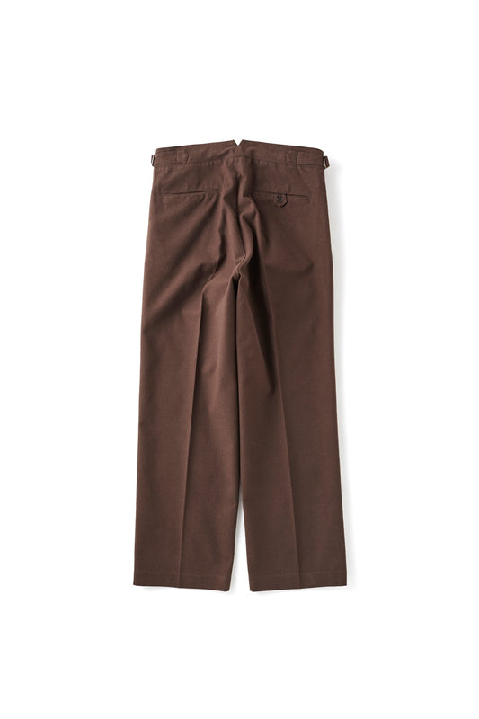 ○OLD JOE - DOUBLE PLEATED SMARTY TROUSER - WHISKY