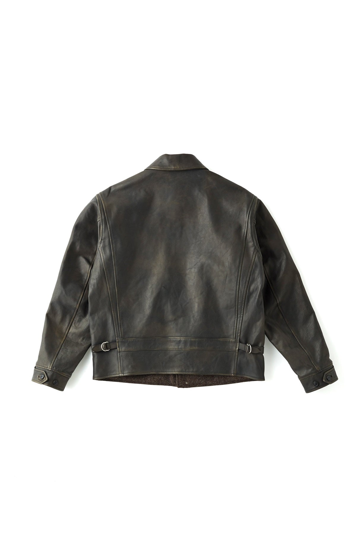 ○OLD JOE - PATINA HORSE HIDE HENDRICK JACKET - PATINA BROWN