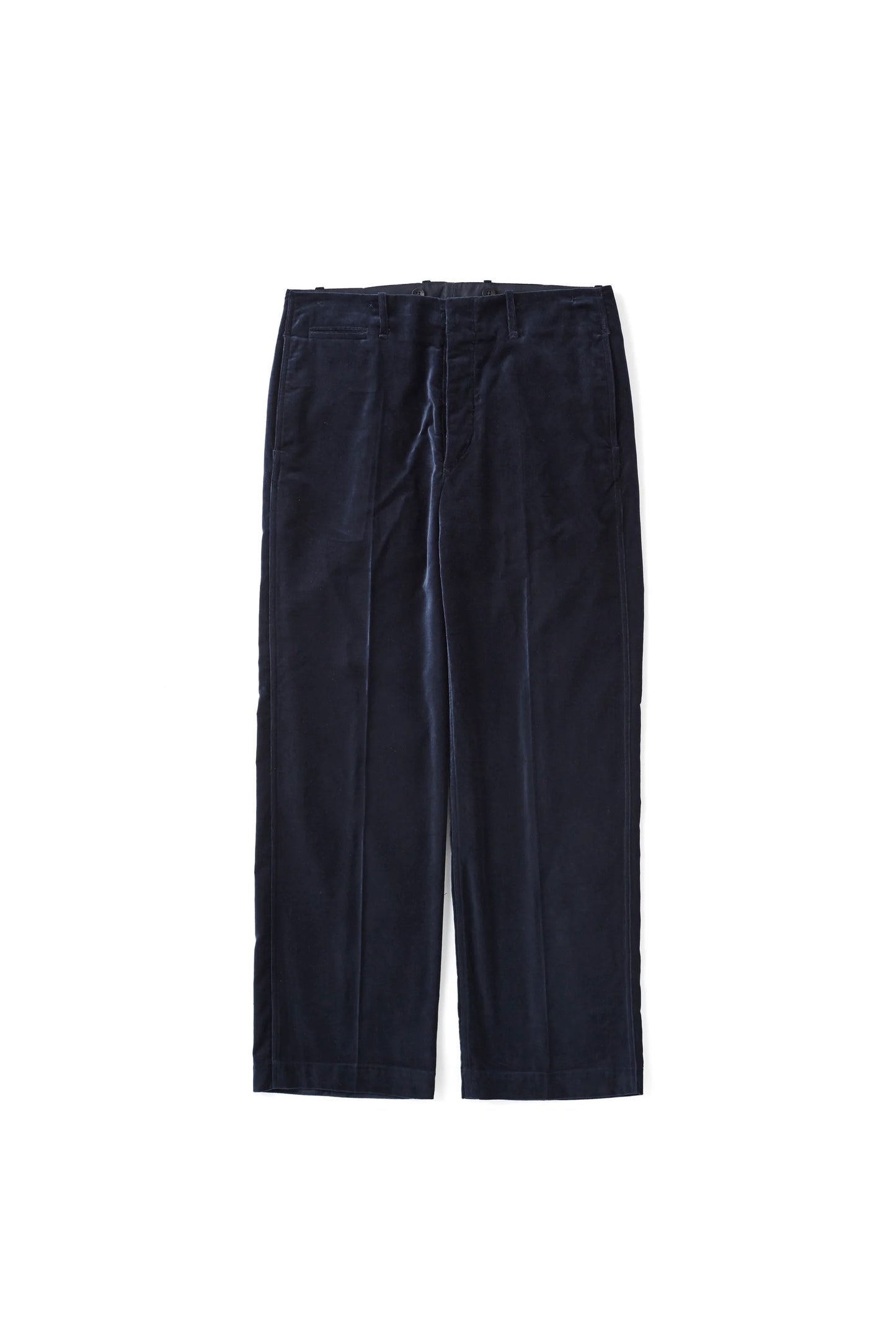 ○OLD JOE - STUNNING VELVET LIBERTY TROUSER - NOCTURNE
