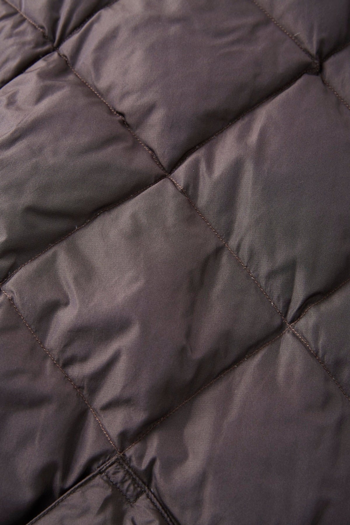 ○OLD JOE - HIGH COUNTSILK MITTEN PUFF JACKET - WHISKY