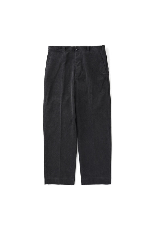 ○OLD JOE - PRINTED CORDS SPRIT POCKET TROUSER - GRAPHITE