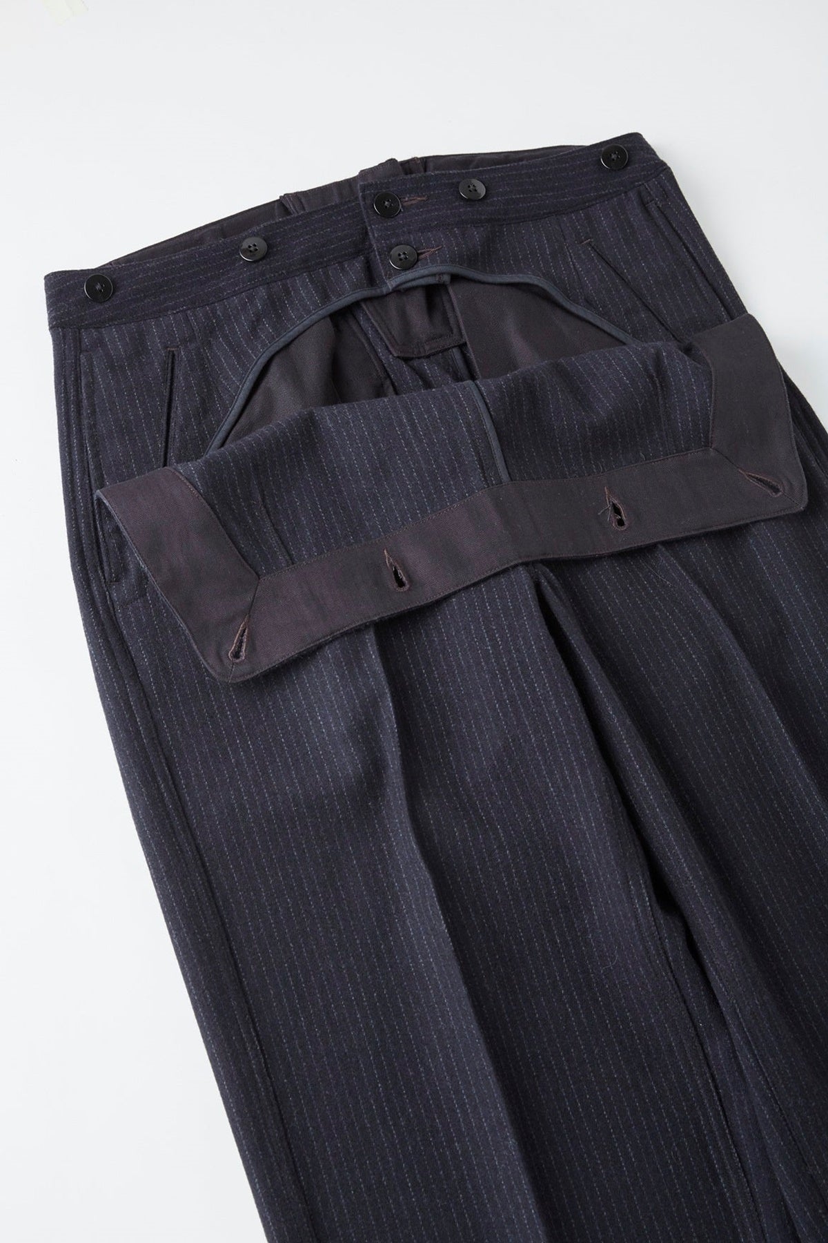 ○OLD JOE - LACED BACK SAILOR TROUSER - NOCTURNE STRIPE