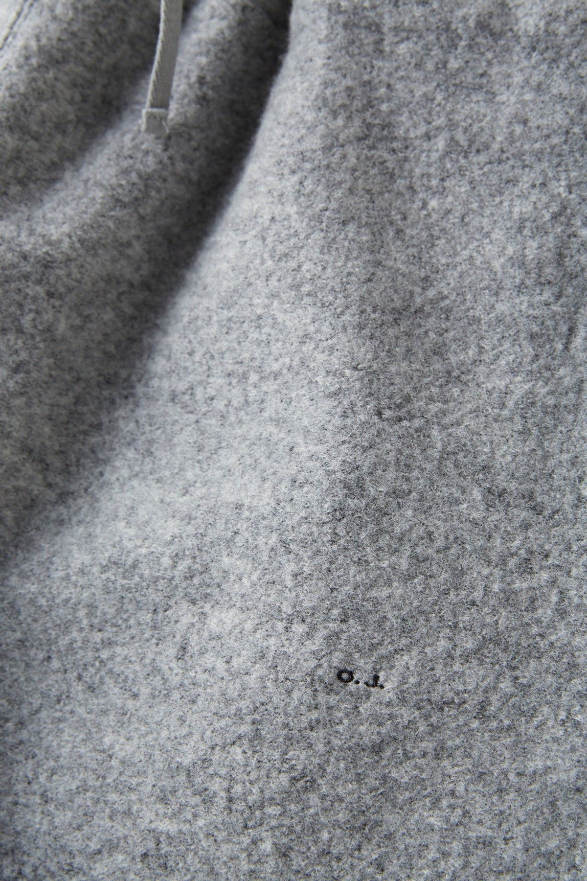 ○OLD JOE - GATHERED WAIST ATHLETIC TROUSER - PEWTER