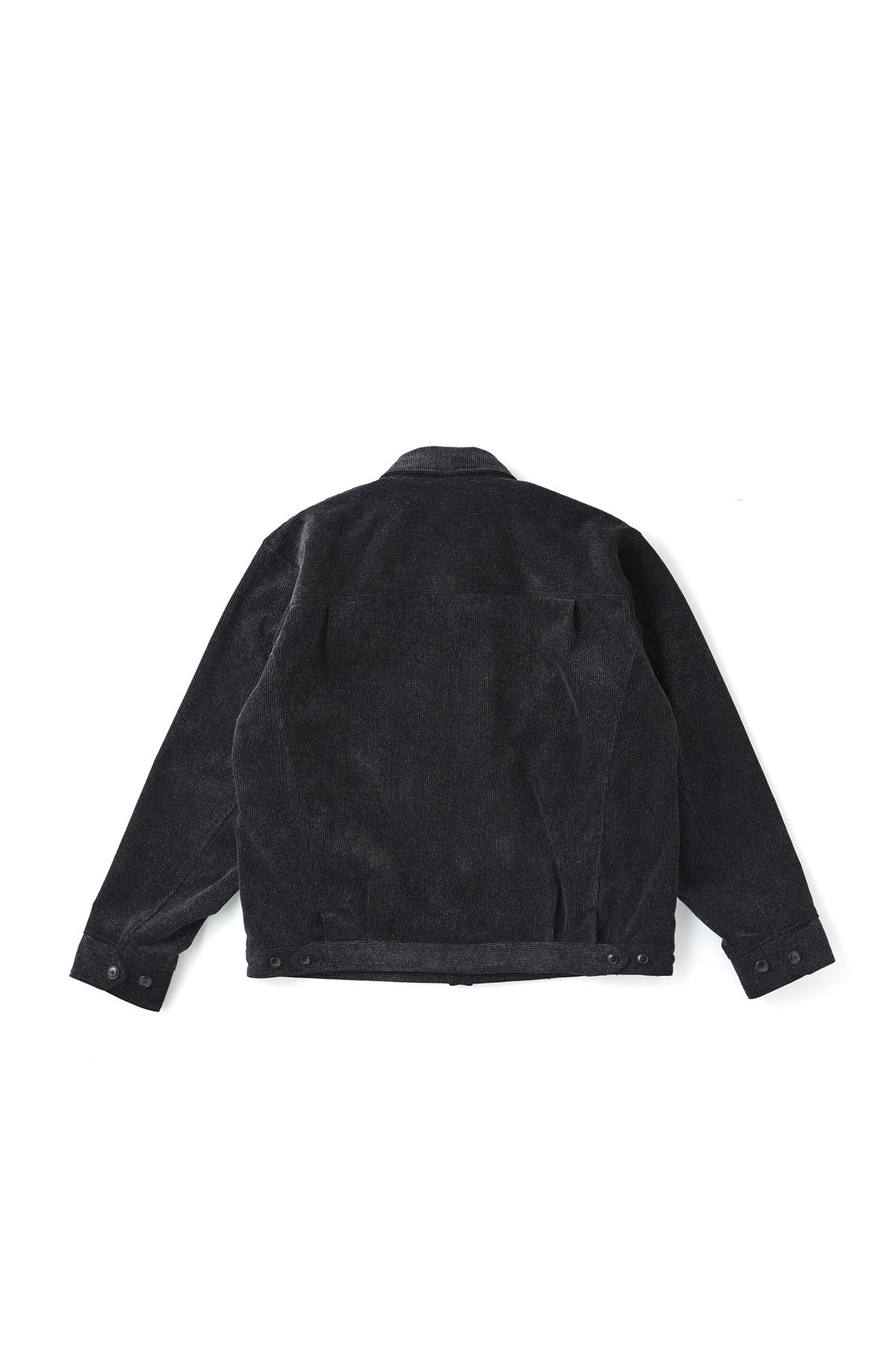 ○OLD JOE - PRINTED CORDS JEAN JACKET - GRAPHITE