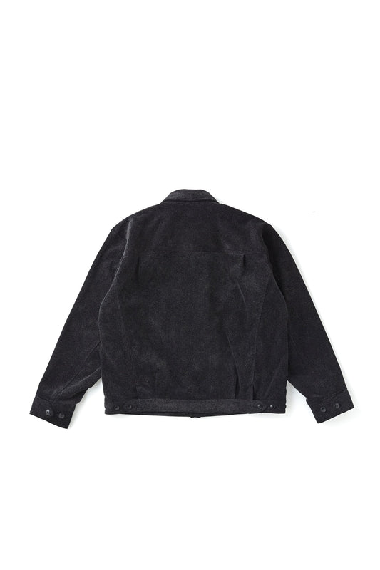 ○OLD JOE - PRINTED CORDS JEAN JACKET - GRAPHITE