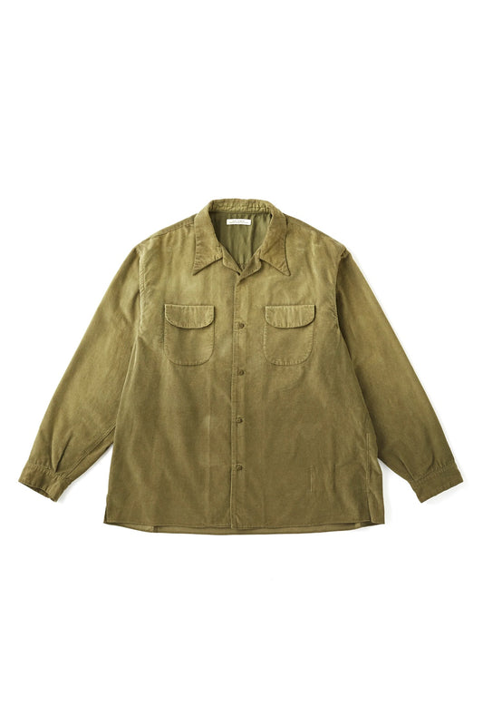 ○OLD JOE - SWALLOW COLLAR NASSOU SHIRTS - MOSS