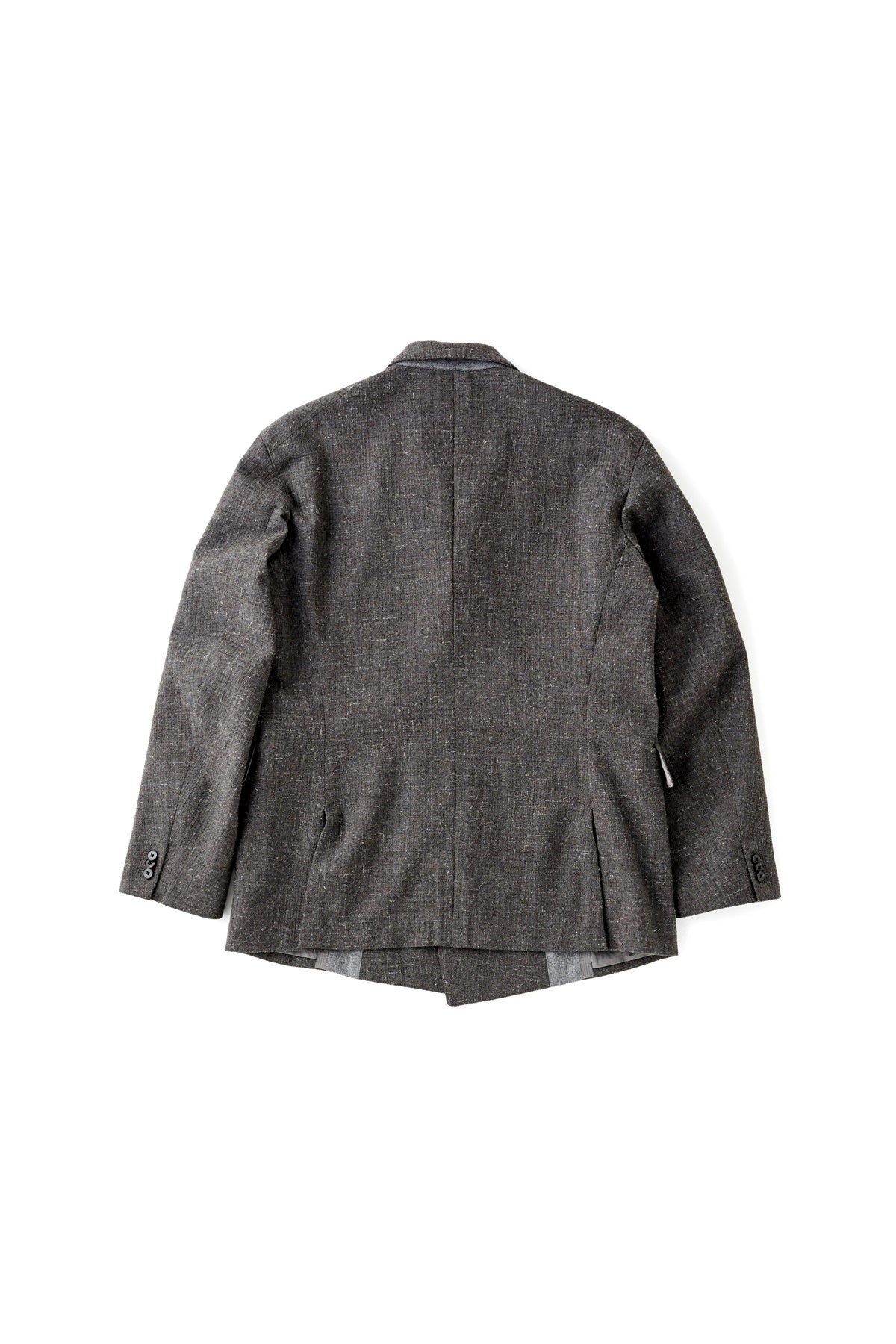 ○OLD JOE - DOUBLE BREASTED SWING JACKET - PEWTER