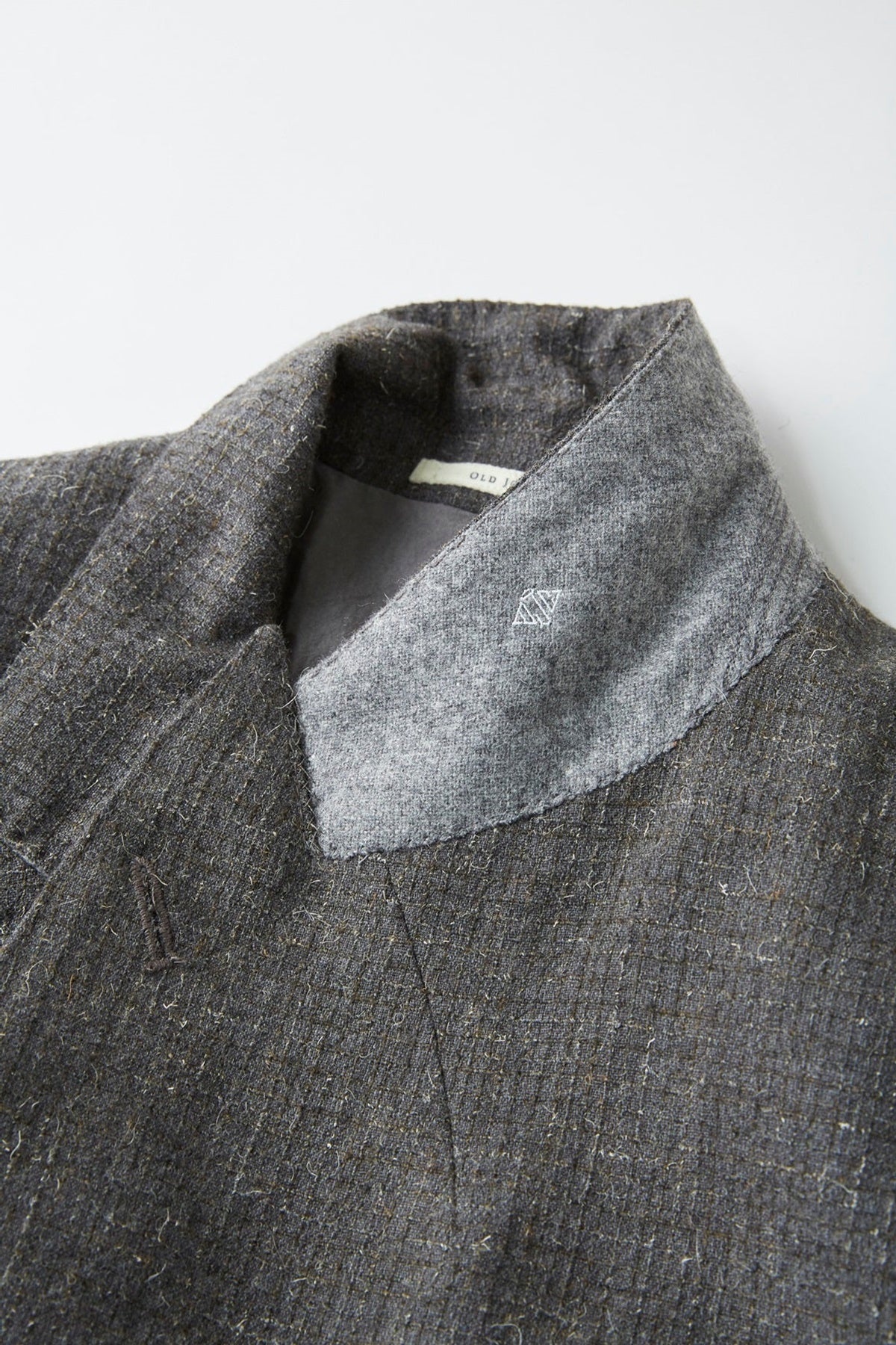 ○OLD JOE - DOUBLE BREASTED SWING JACKET - PEWTER