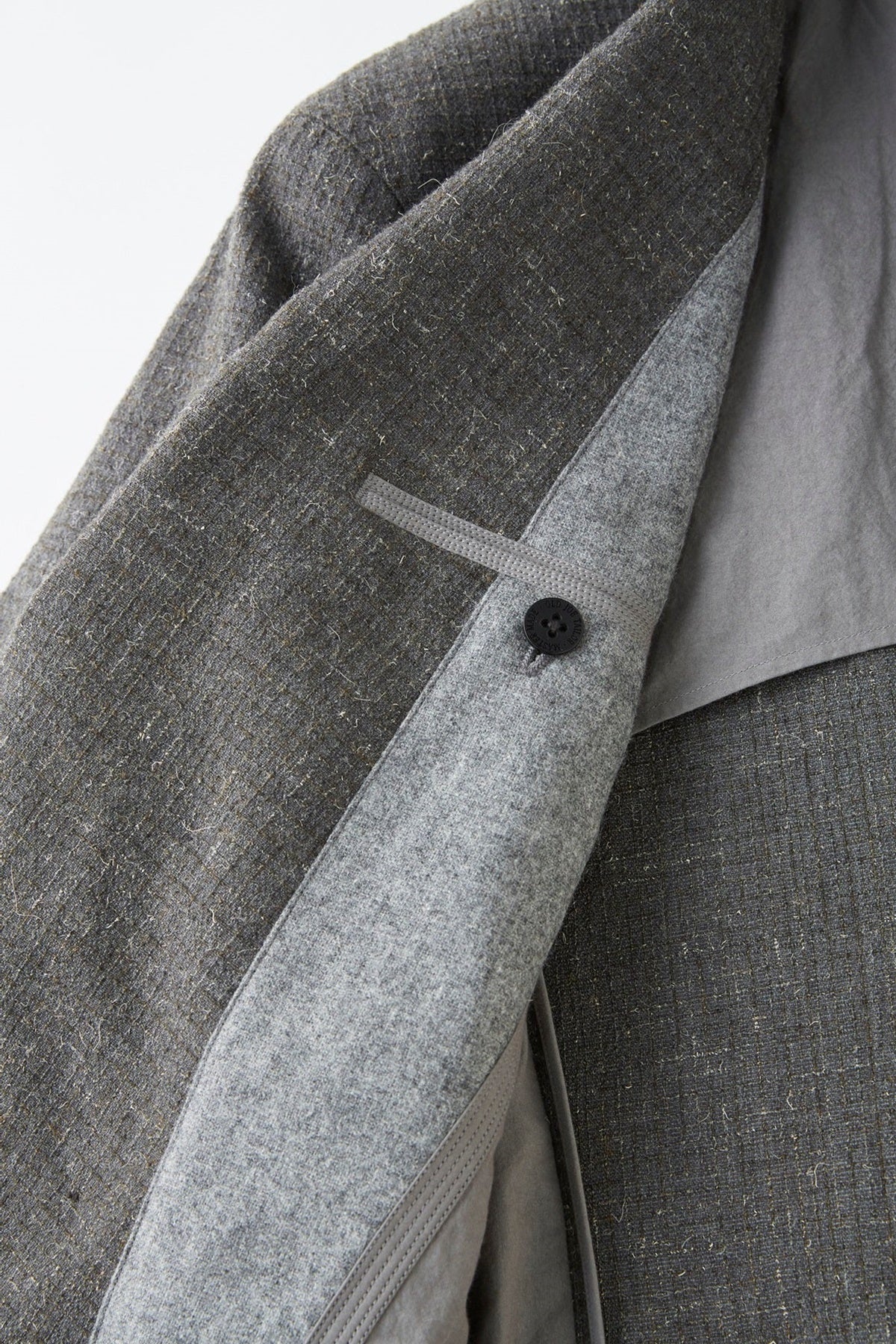 ○OLD JOE - DOUBLE BREASTED SWING JACKET - PEWTER