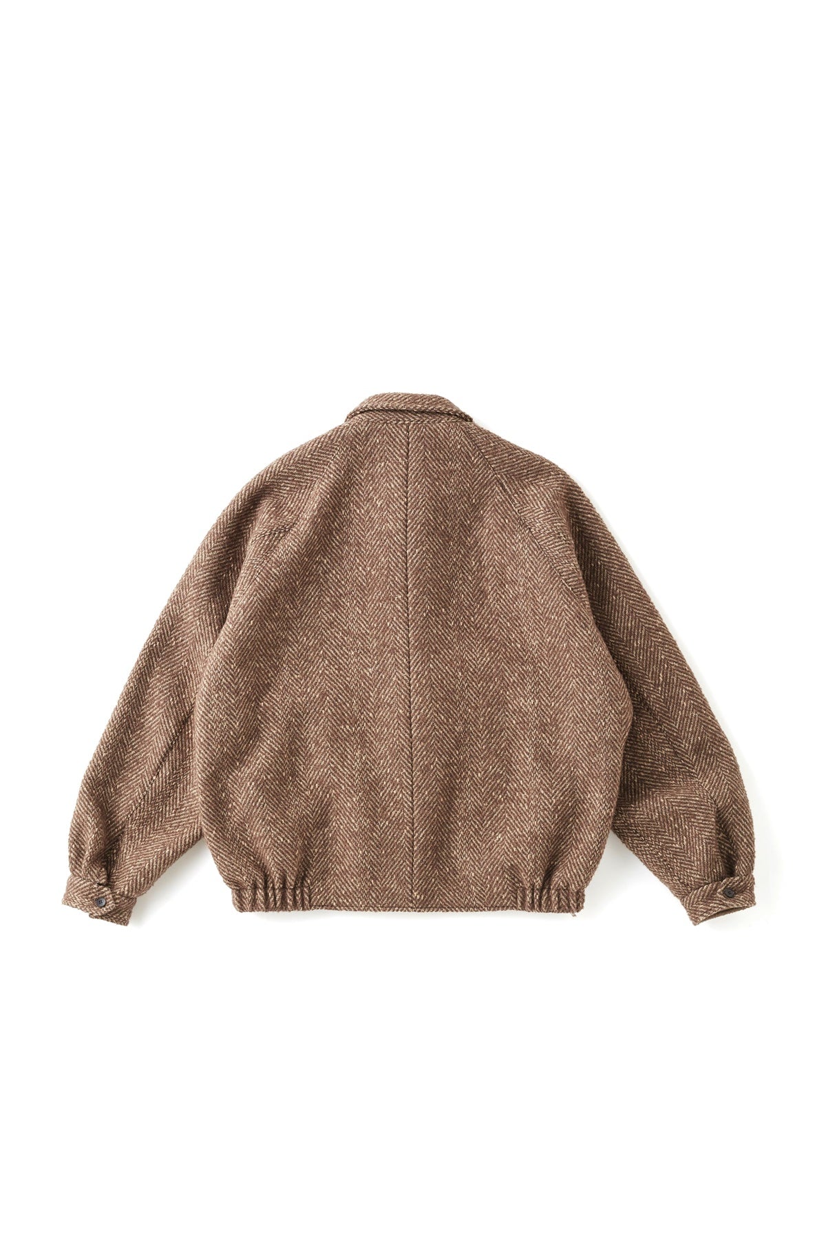 ○OLD JOE - ROUND-COLLAR MOTORING JACKET - WHEAT