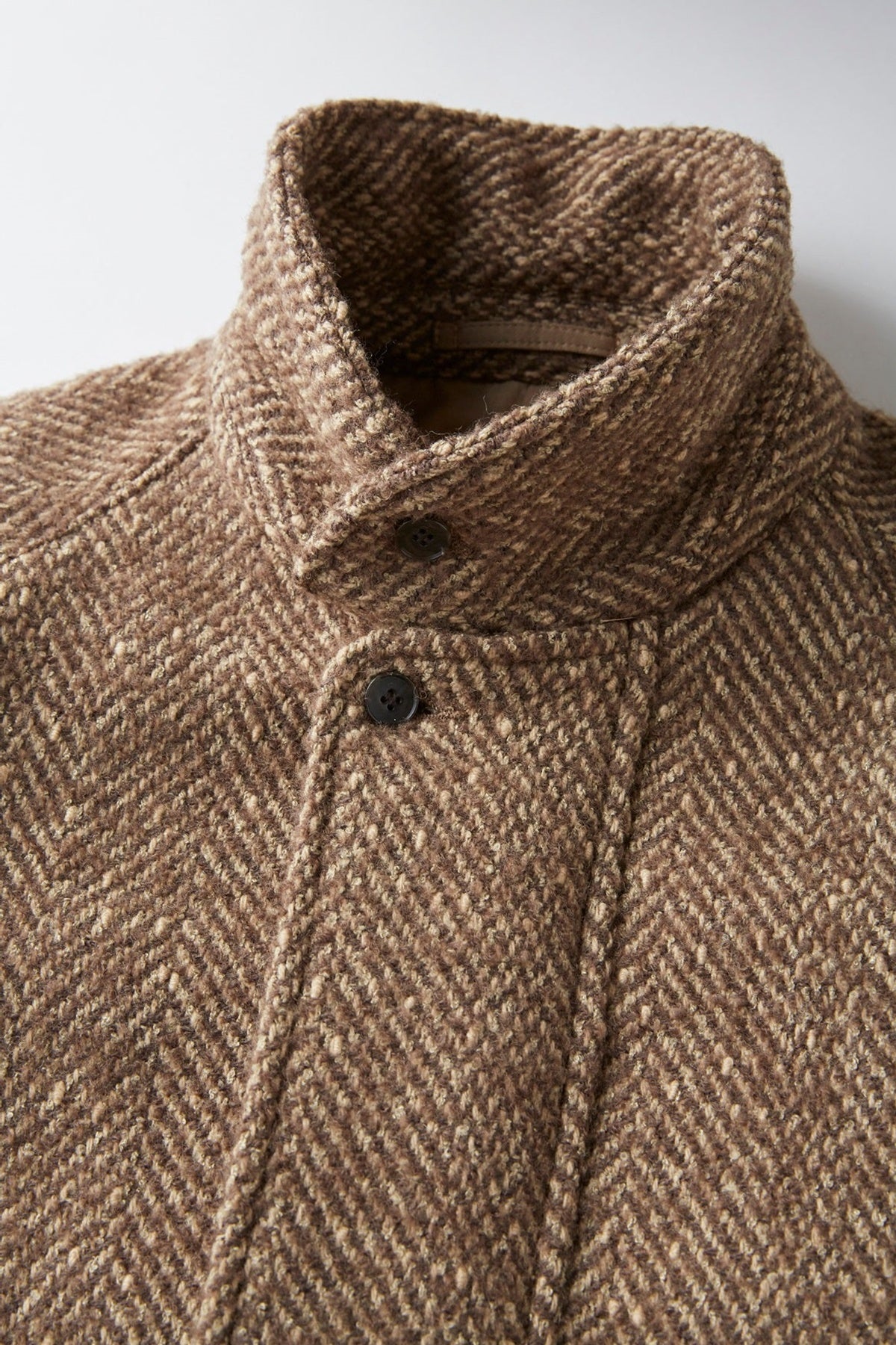 ○OLD JOE - ROUND-COLLAR MOTORING JACKET - WHEAT