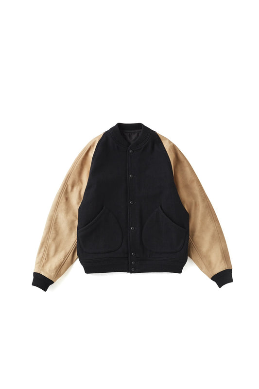 ○OLD JOE - BUTTON-FRONT CAMPBELL JACKET - ONYX×DUNE
