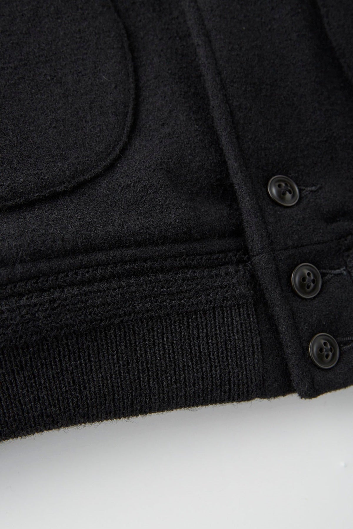 ○OLD JOE - BUTTON-FRONT CAMPBELL JACKET - ONYX×DUNE