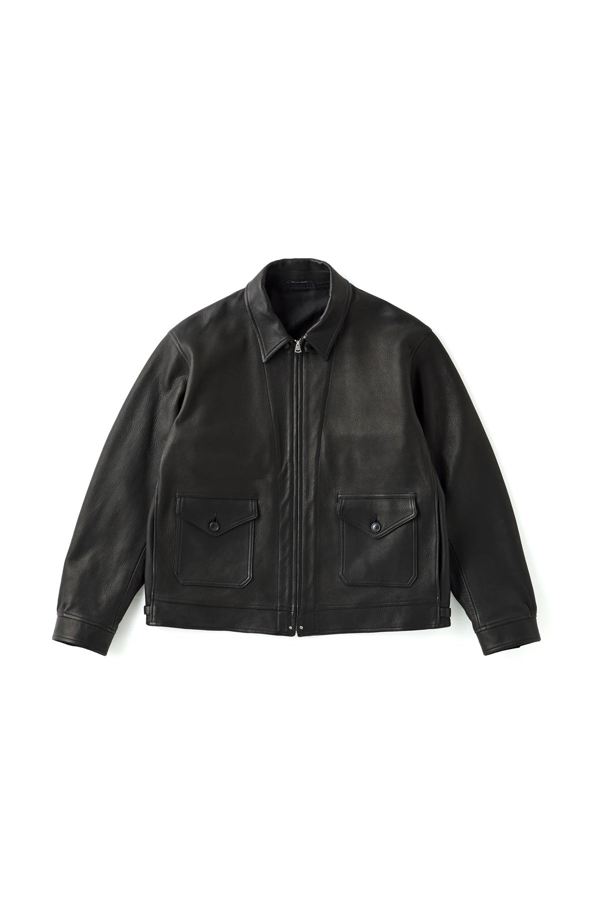 ○OLD JOE - PATINA DEERSKIN ALBERT JACKET - PATINA BLACK