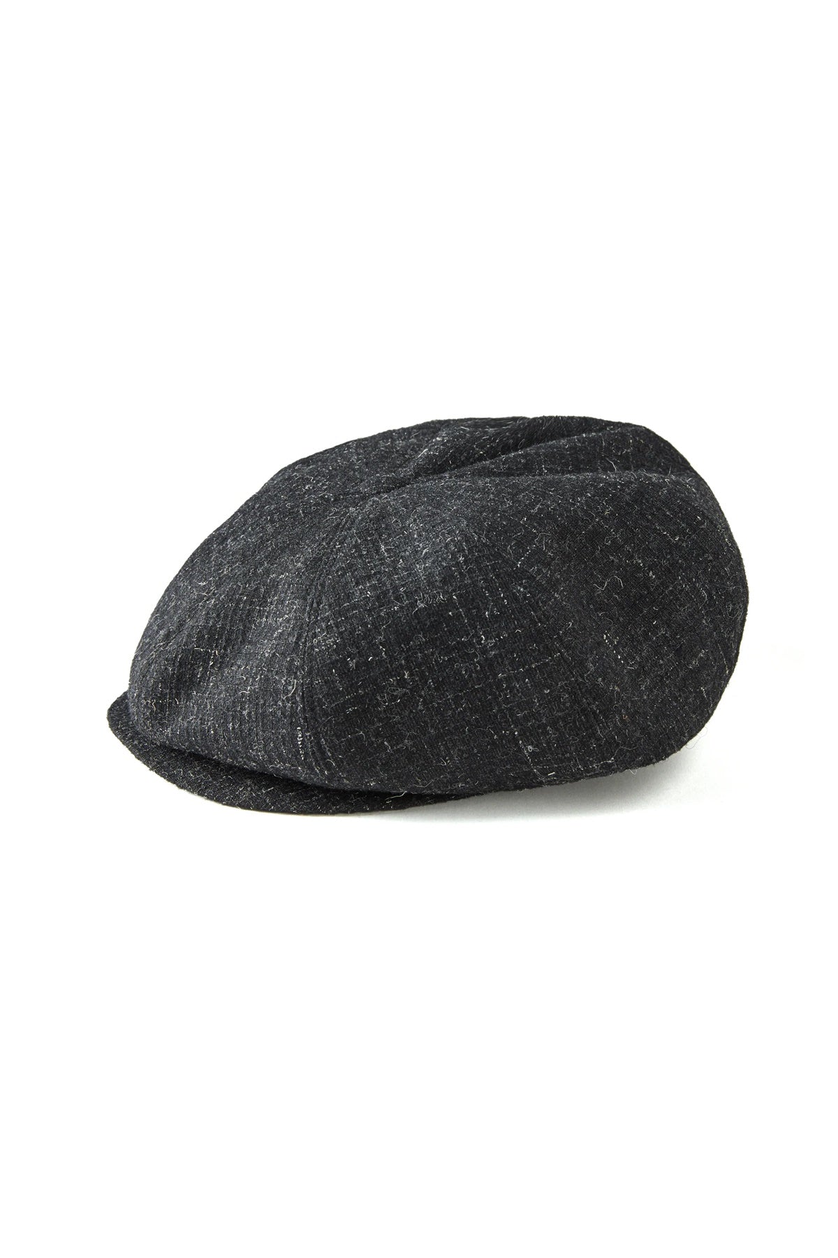 ○OLD JOE - KEMPI TWEED PEAKED CAP - GRAPHITE