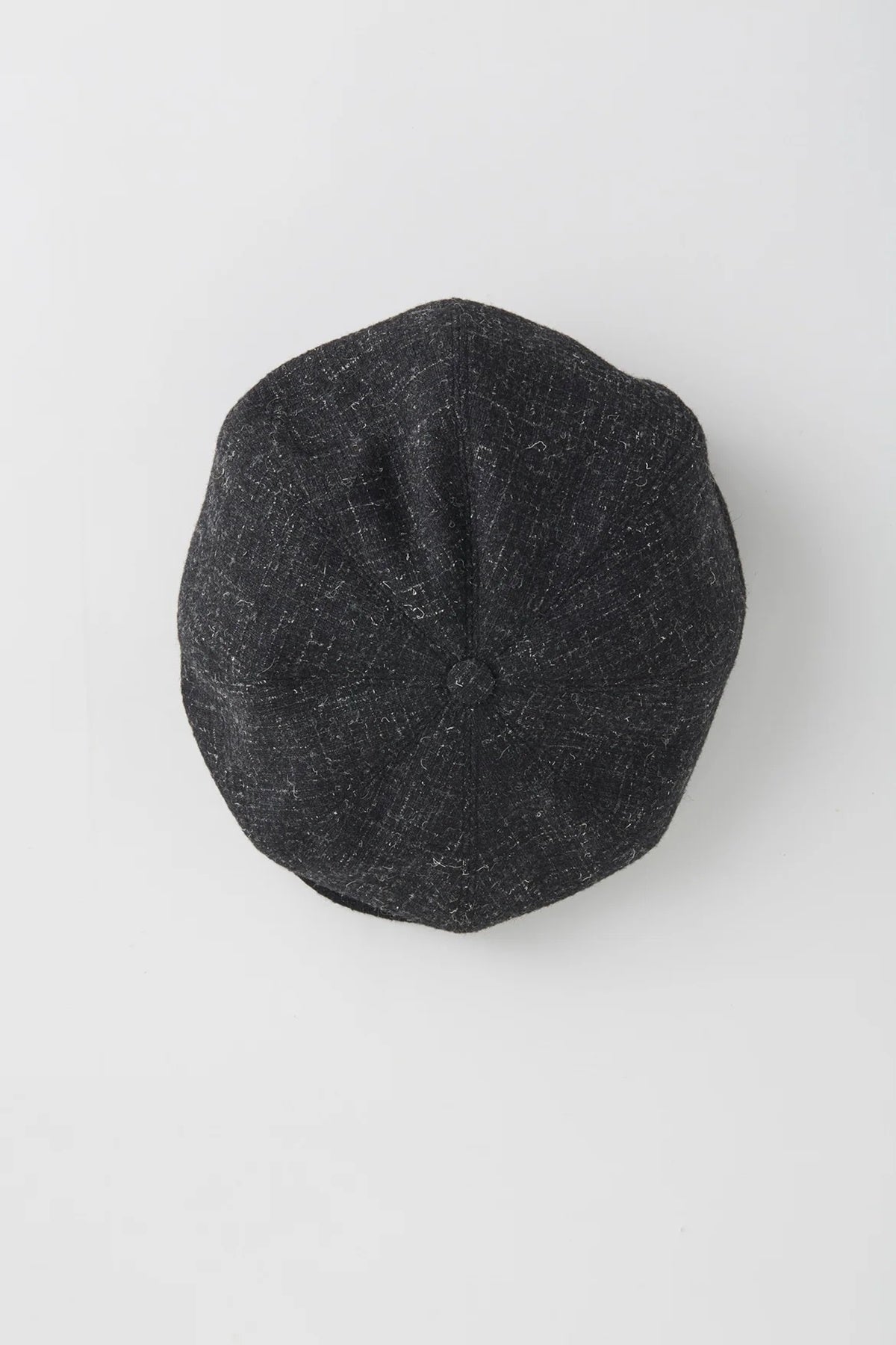 ○OLD JOE - KEMPI TWEED PEAKED CAP - GRAPHITE