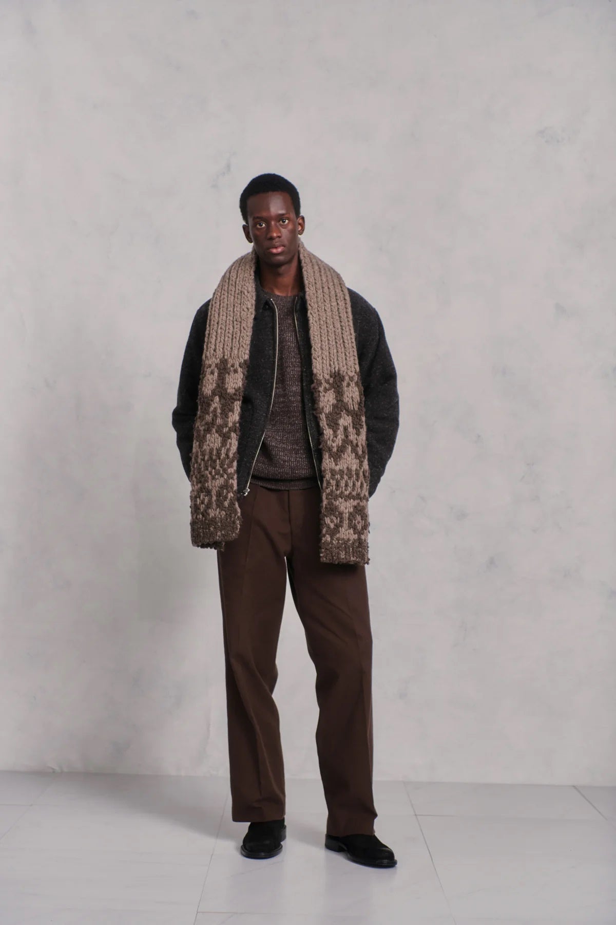 【toogood】THE CROFTER SCARF toogood - THE CROFTER SCARF - ARCTIC MOSS – PHAETON