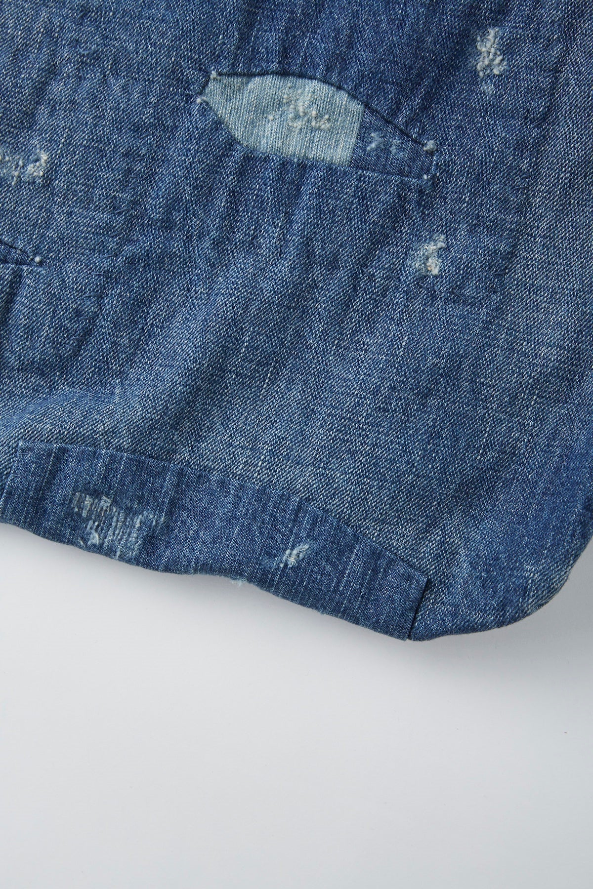○OLD JOE - NEWSPAPER BAG (SCAR FACE) - INDIGO