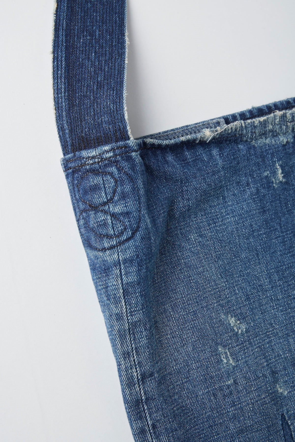 ○OLD JOE - NEWSPAPER BAG (SCAR FACE) - INDIGO
