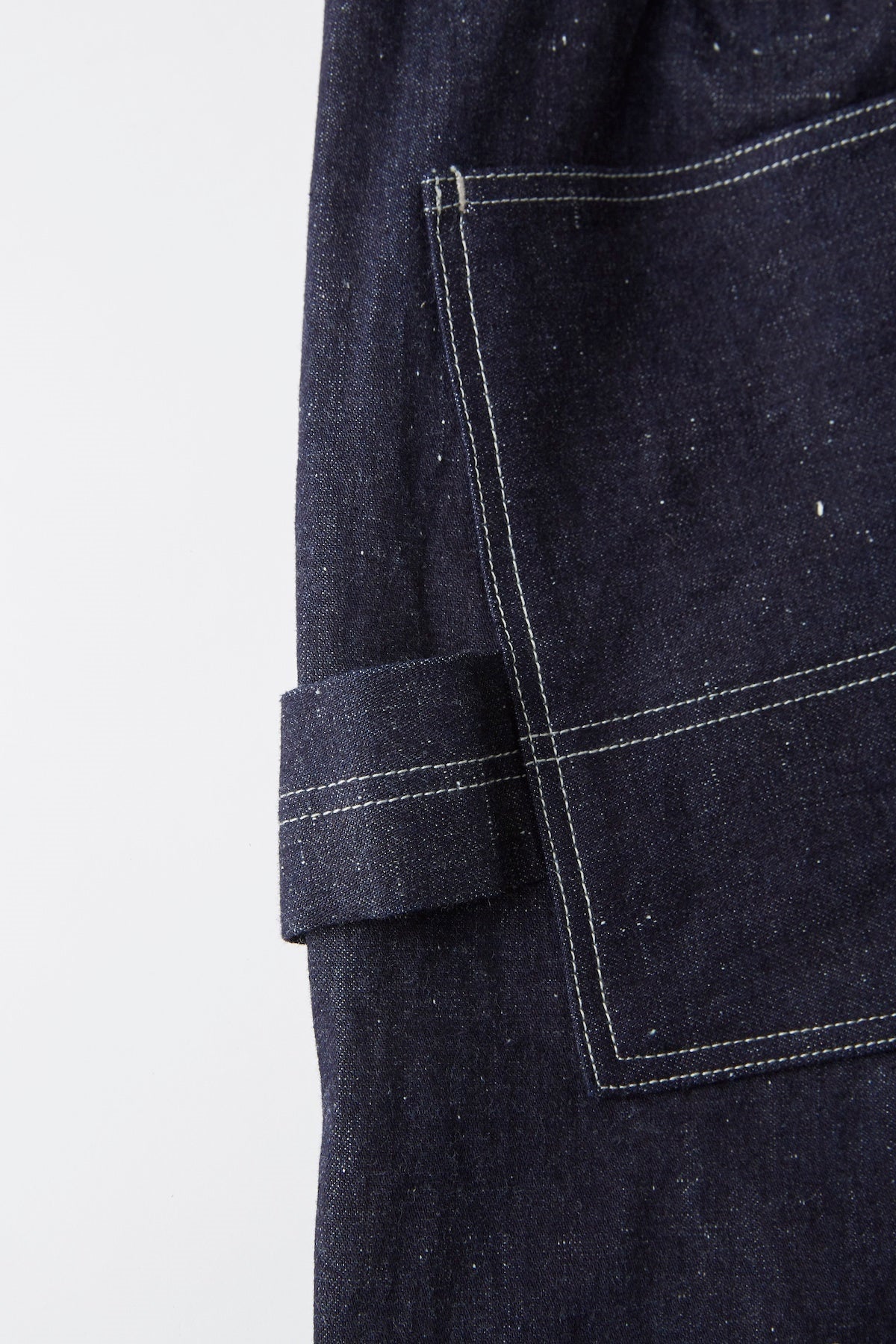 ○OLD JOE - DOUBLE FRONT SNUGGER TROUSER - INDIGO