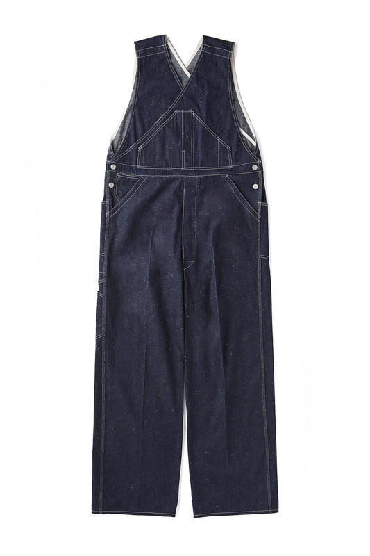○OLD JOE - CROSS SHOULDER ANVIL OVERALLS - INDIGO