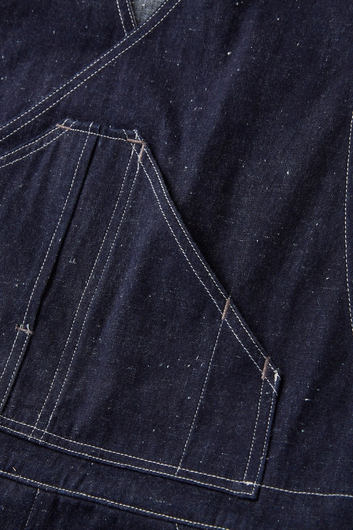 ○OLD JOE - CROSS SHOULDER ANVIL OVERALLS - INDIGO