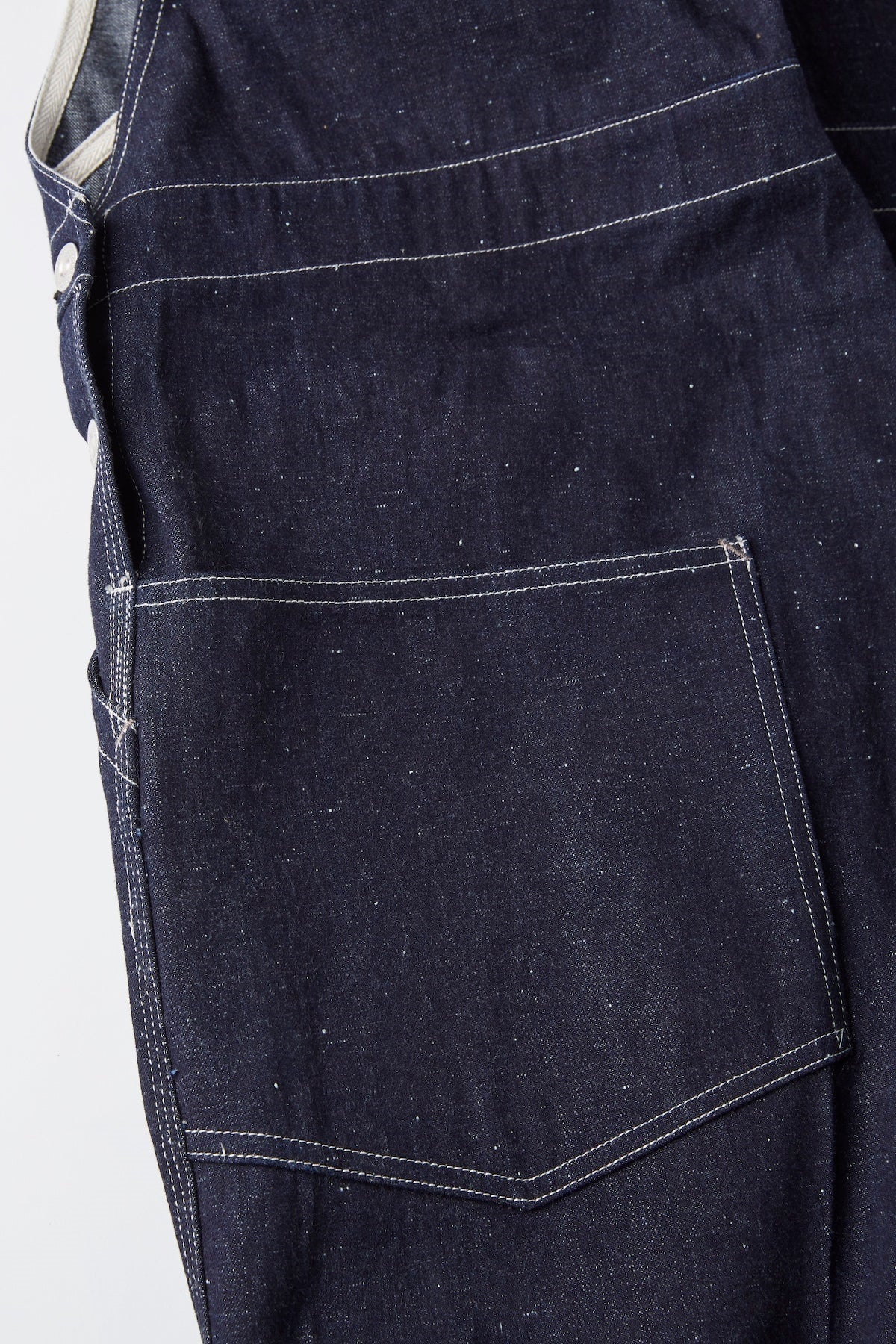 ○OLD JOE - CROSS SHOULDER ANVIL OVERALLS - INDIGO