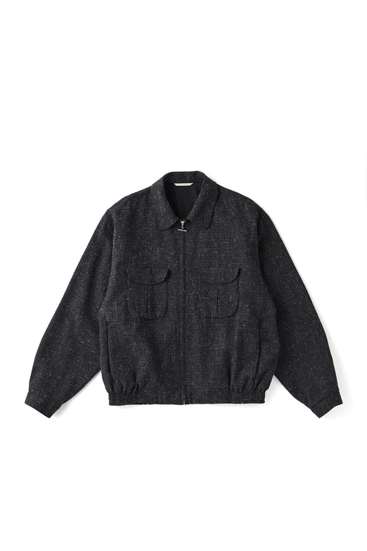 ○OLD JOE - PLEATED - POCKET RICKY JACKET - GRAPHITE