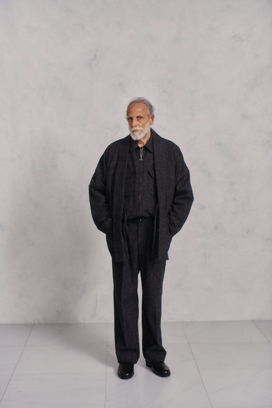 ○OLD JOE - PLEATED - POCKET RICKY JACKET - GRAPHITE