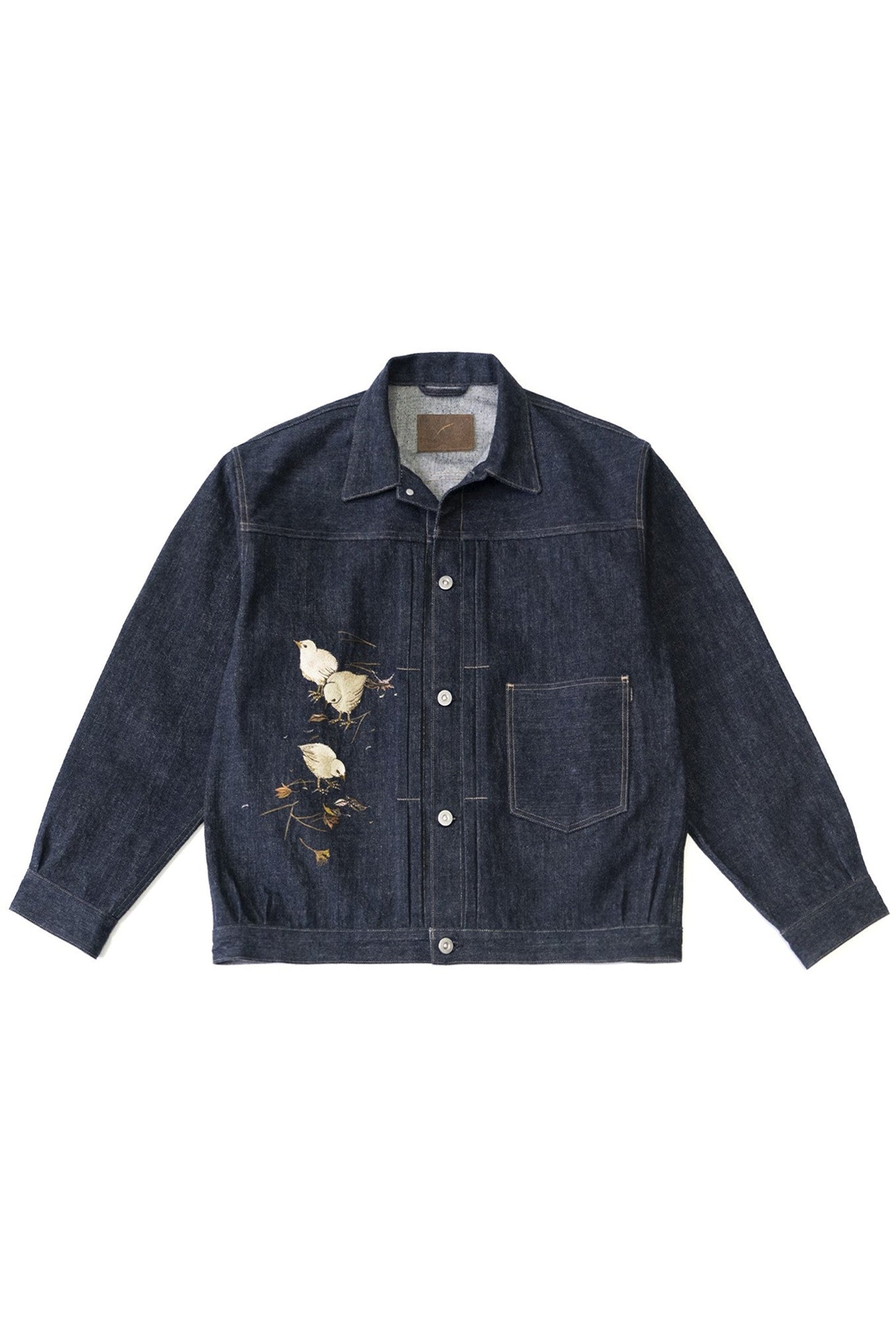 ○OLD JOE - ONE POCKET JEAN JACKET (Niwatori to Hiyoko) - INDIGO