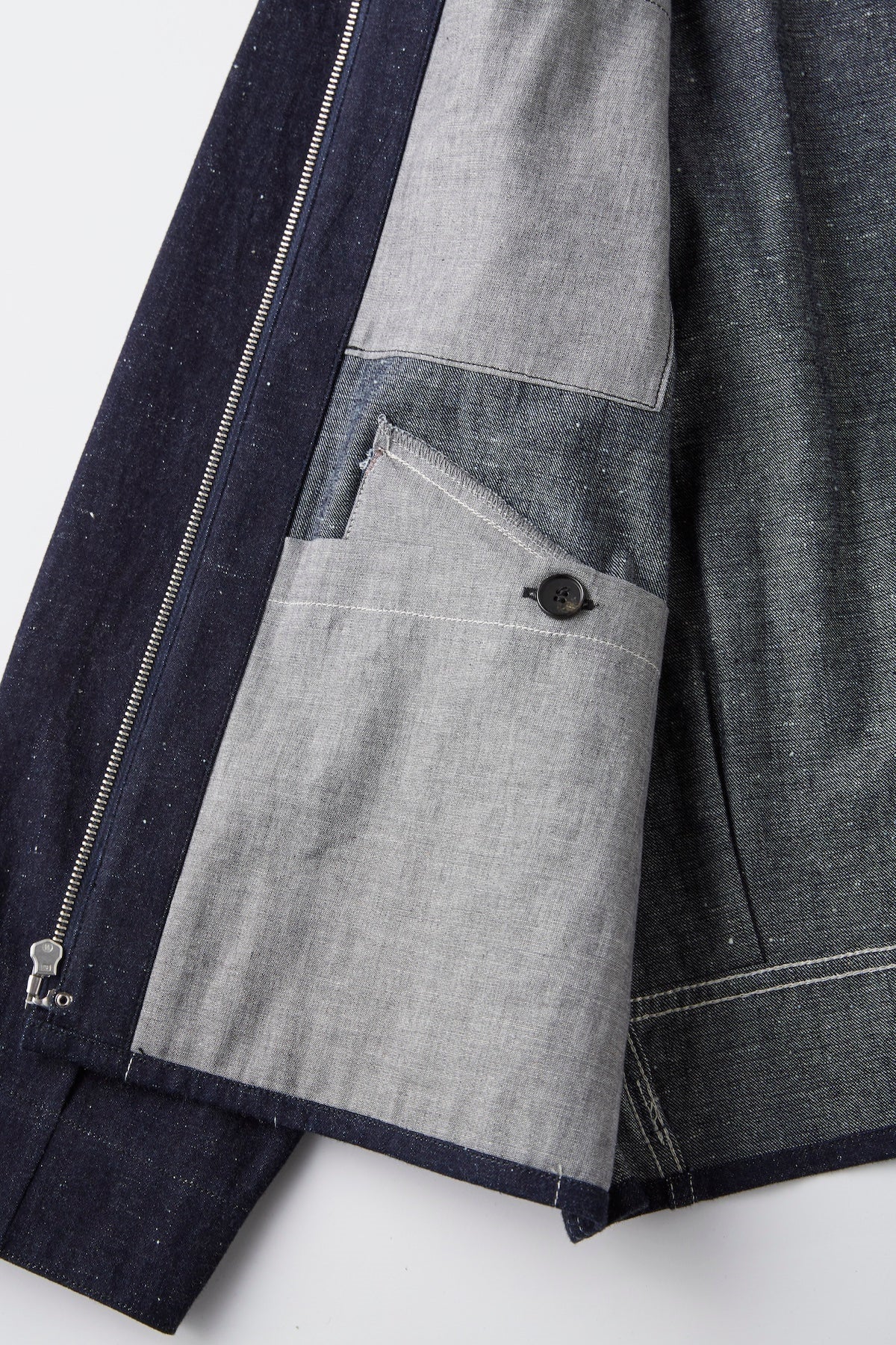 ○OLD JOE - ERWIN ZIP JACKET - INDIGO