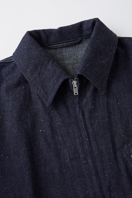 ○OLD JOE - ERWIN ZIP JACKET - INDIGO
