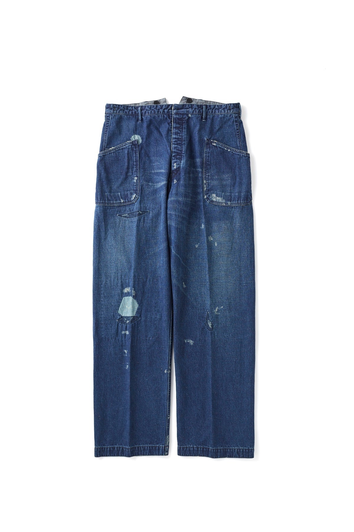 ○OLD JOE - WADORI SAILOR TROUSER (SCAR FACE) - INDIGO