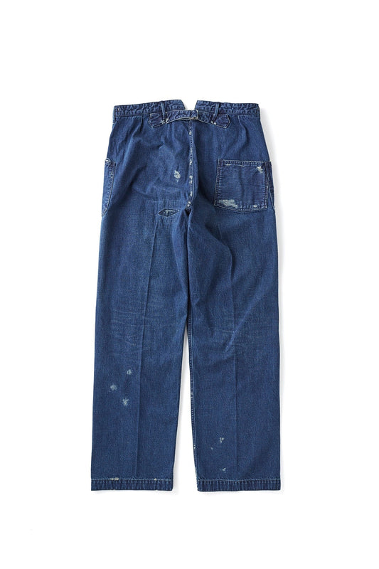 ○OLD JOE - WADORI SAILOR TROUSER (SCAR FACE) - INDIGO