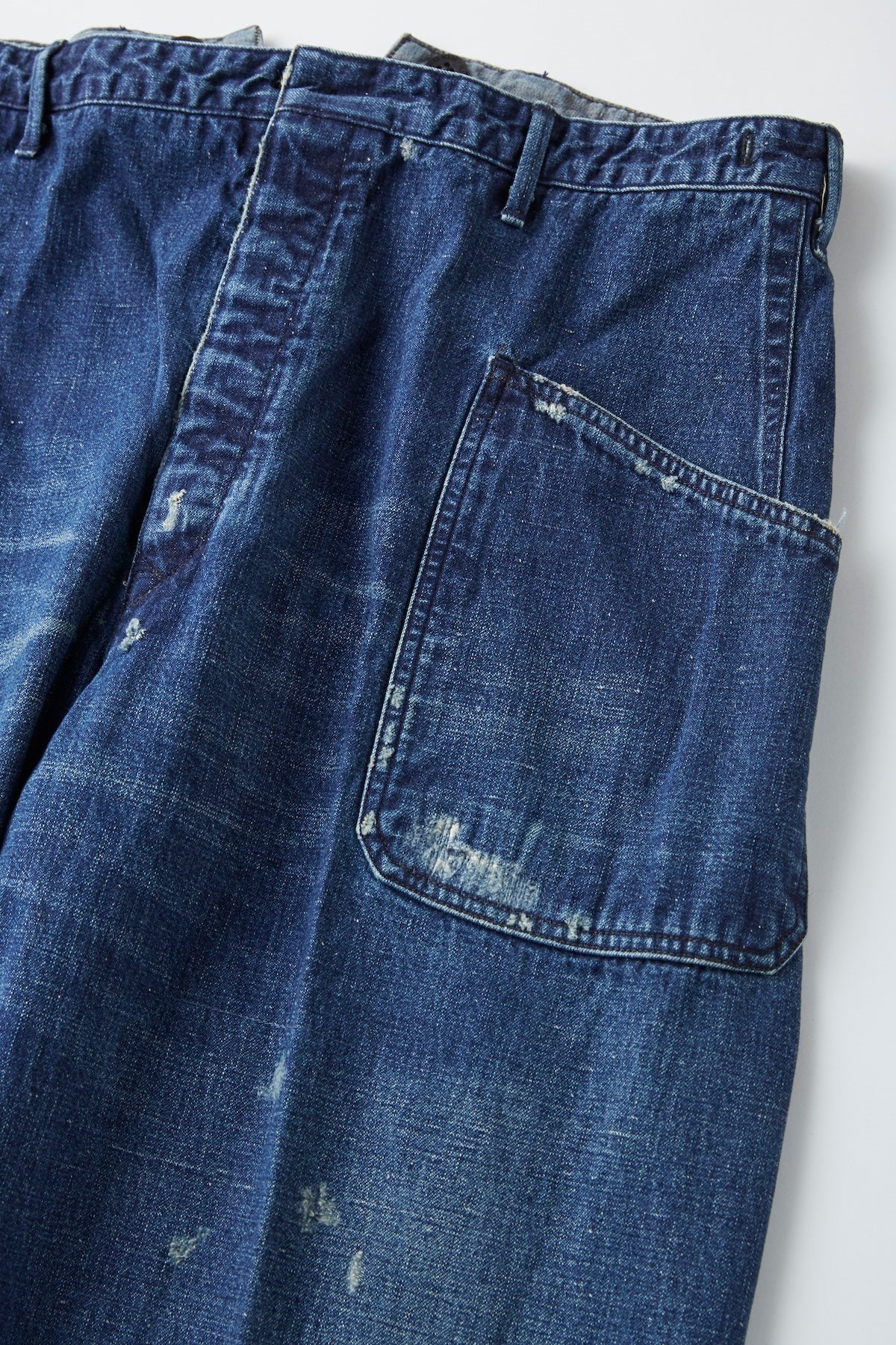 ○OLD JOE - WADORI SAILOR TROUSER (SCAR FACE) - INDIGO