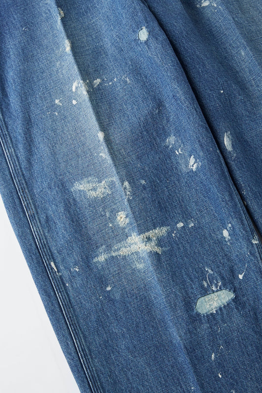 ○OLD JOE - BELTLESS WAIST JEAN TROUSER - INDIGO