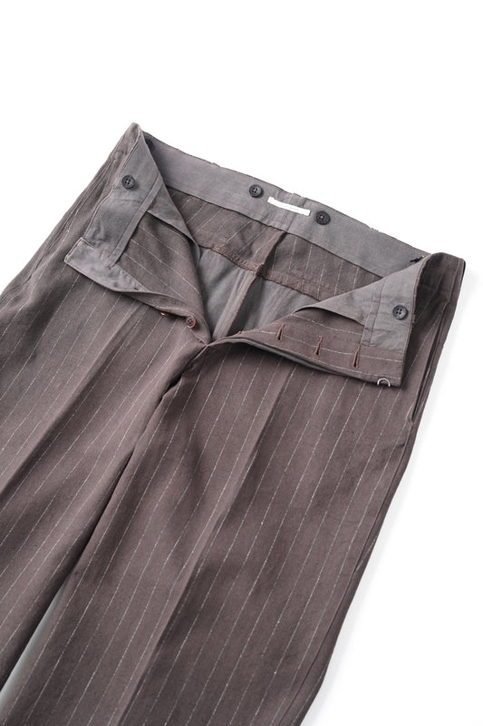 ○OLD JOE - PADED-BACK ROVER TROUSER - JASPE STRIPE