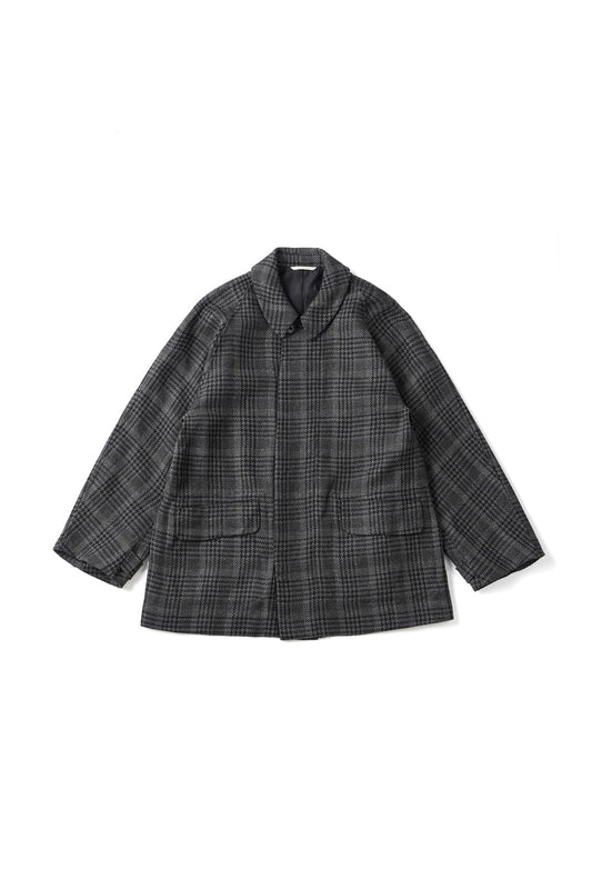 ○OLD JOE - FLY-FRONT DUSTER JACKET  - FANCY PLAID