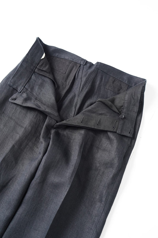 ○OLD JOE - PATINA-RAYON SPORTING TROUSER - GRAPHITE