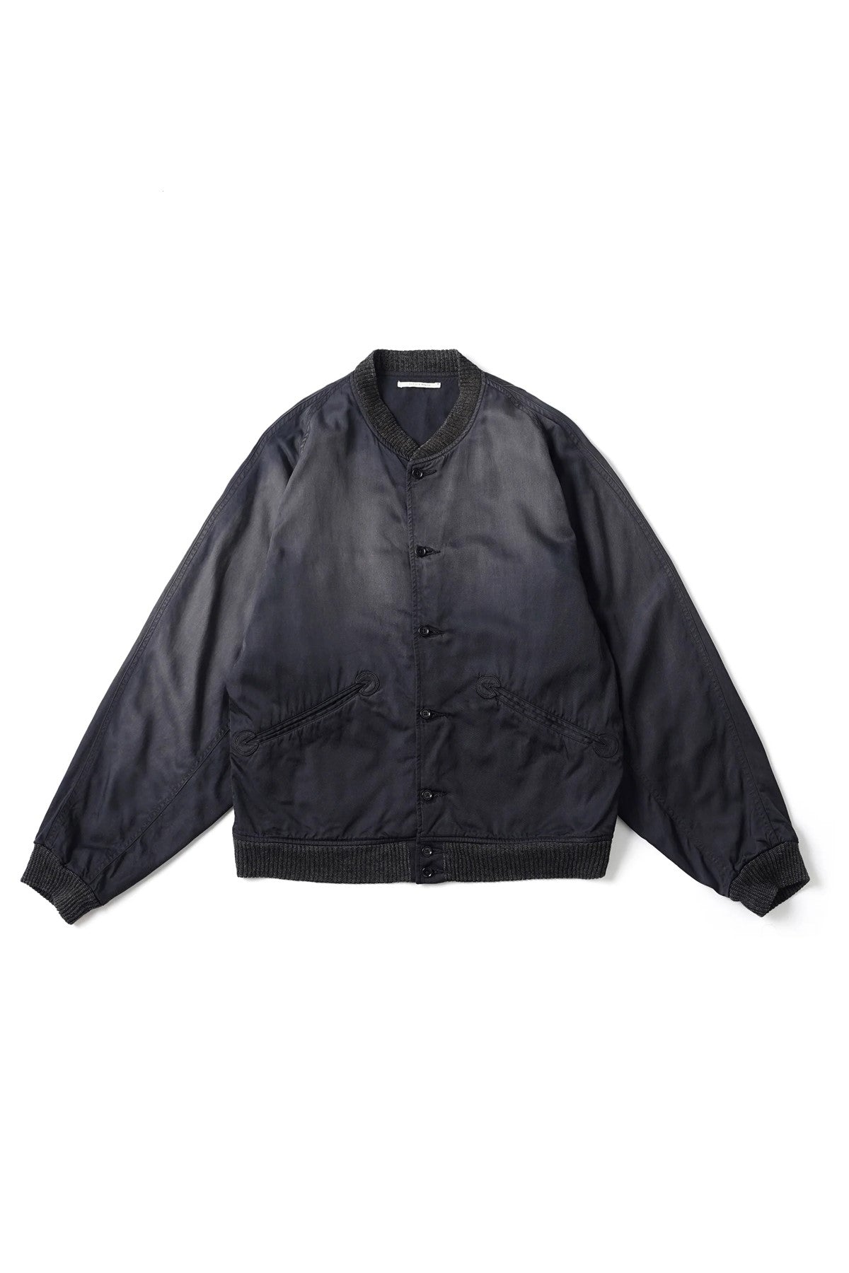 ○OLD JOE - PATINA-RAYON LAWTON BUTTONED JACKET  - GRAPHITE