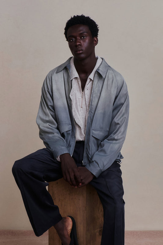 ○OLD JOE - PATINA-RAYON WEATHER CHIEF JACKET - CELADON