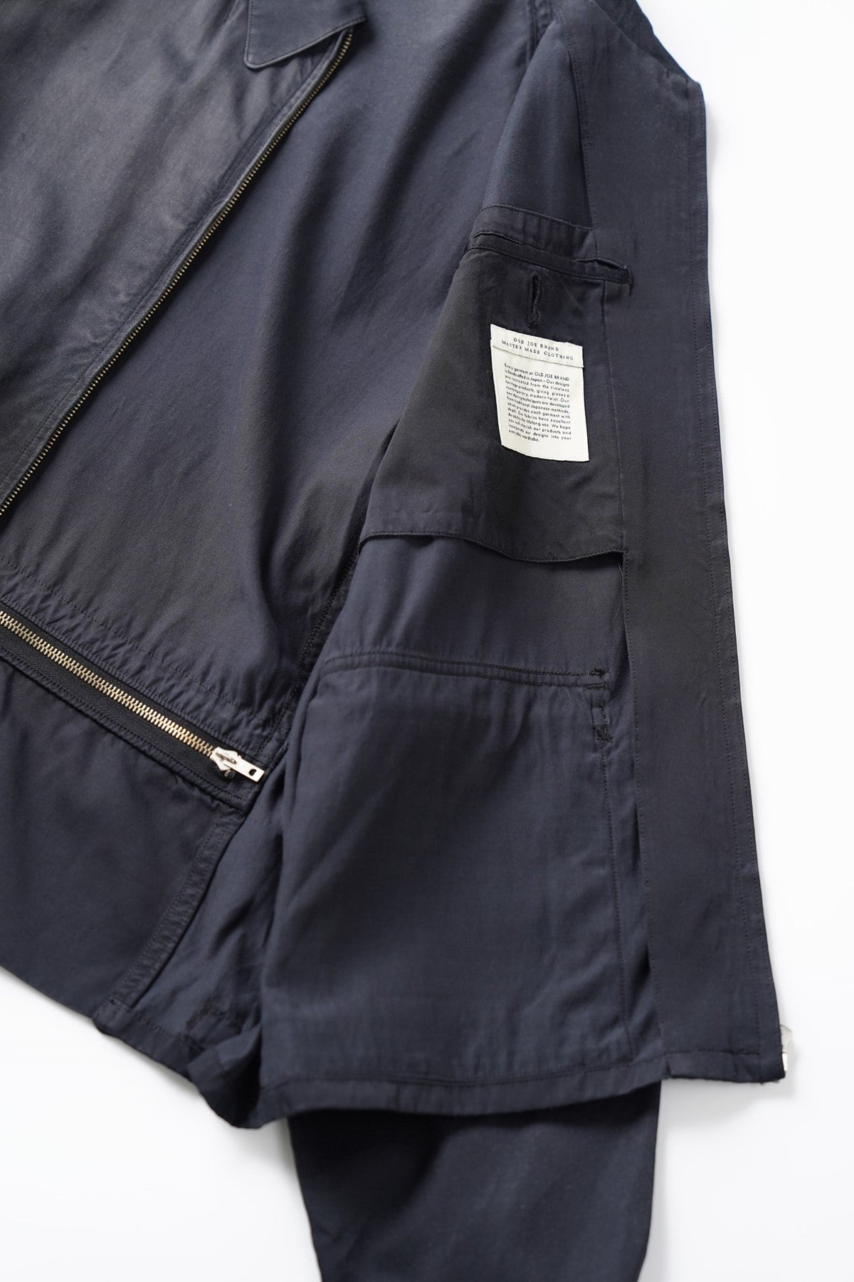 ○OLD JOE - PATINA-RAYON WEATHER CHIEF JACKET - GRAPHITE