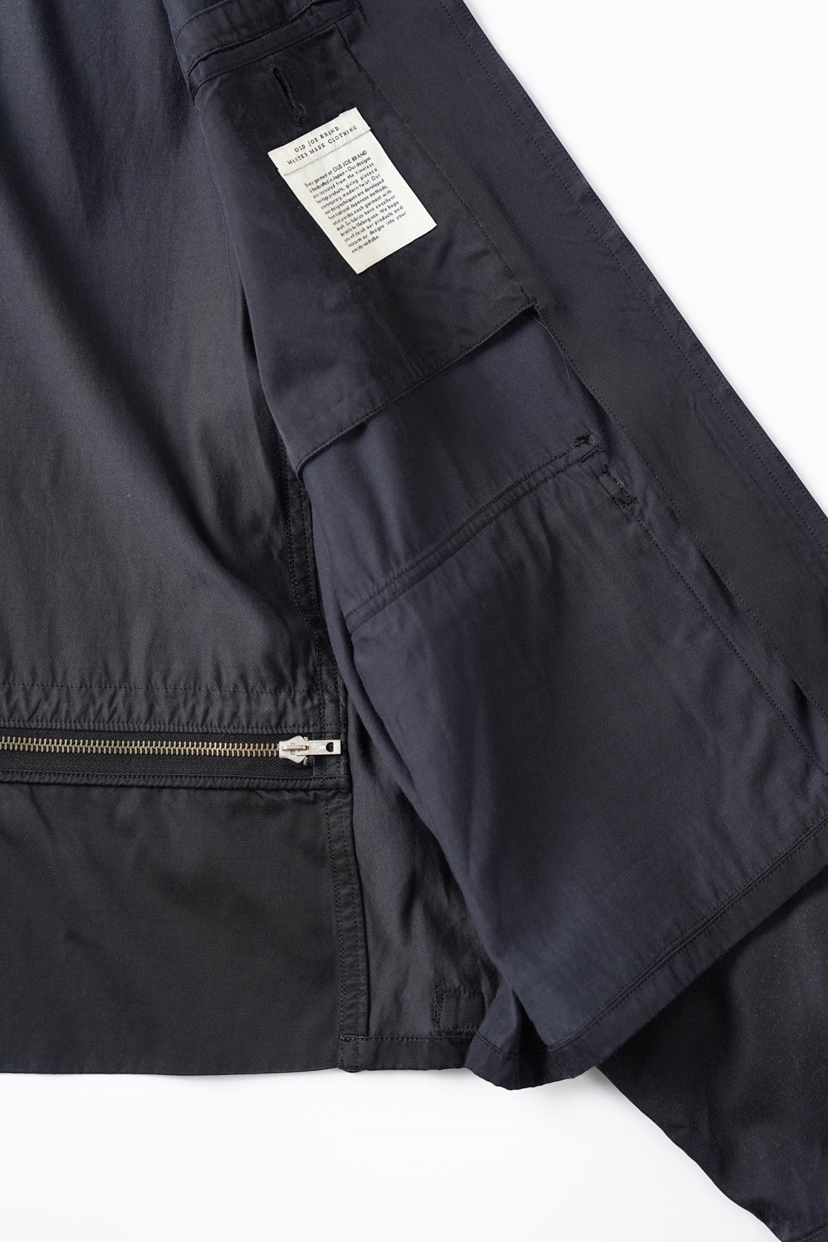 ○OLD JOE - PATINA-RAYON WEATHER CHIEF JACKET - GRAPHITE