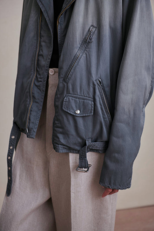 ○OLD JOE - PATINA-RAYON PERFECTO JACKET - CELADON